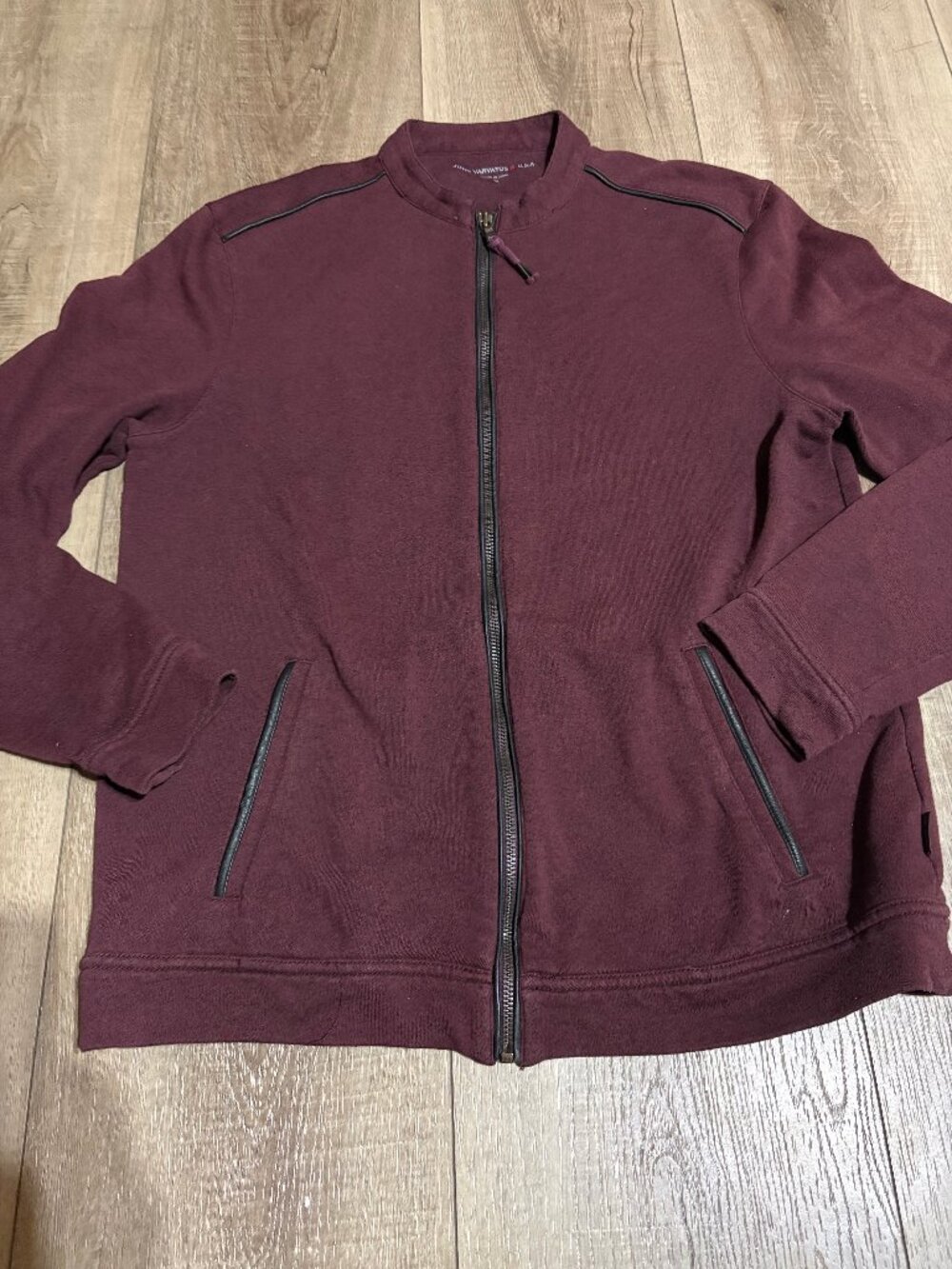 John Varvatos U.S.A. Zip Sweater Men's Medium